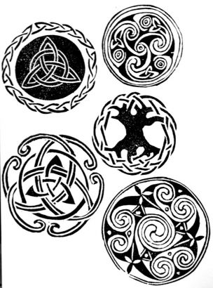 Celtic Knot Design Tree Of Life 